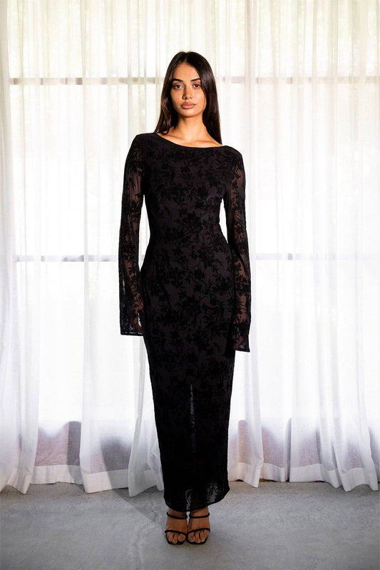 Lana Long Sleeve Maxi Dress